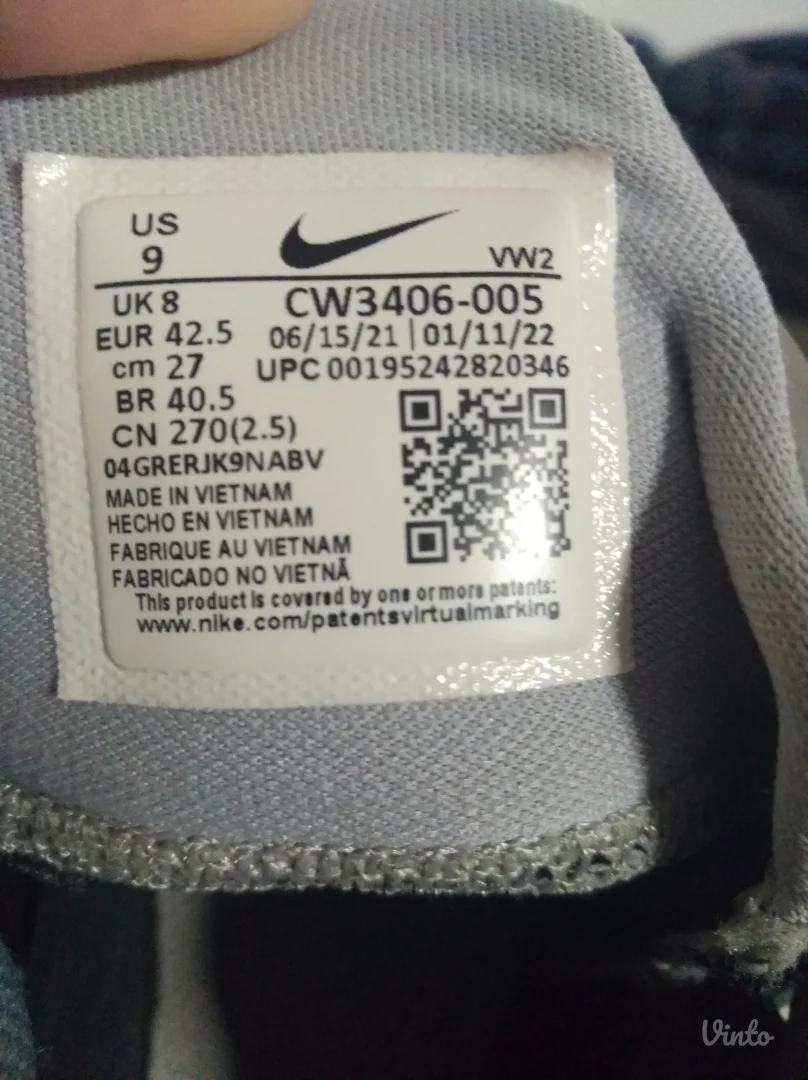 NIKE muske patike renew elevate 2 M broj 42,5 (27 cm)