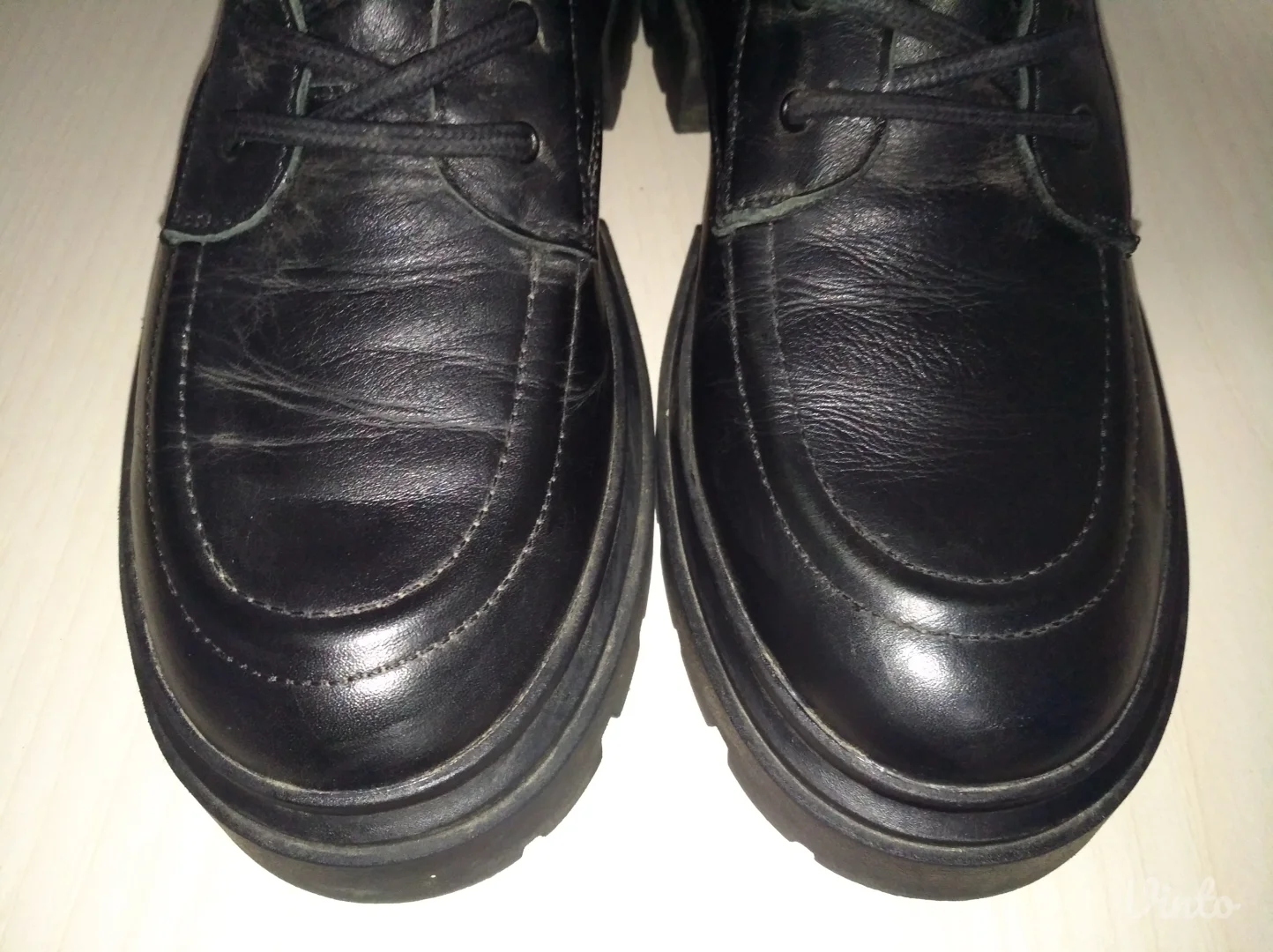 Zara zenske kozne visoke cizme br 38 ( 24,5 cm)