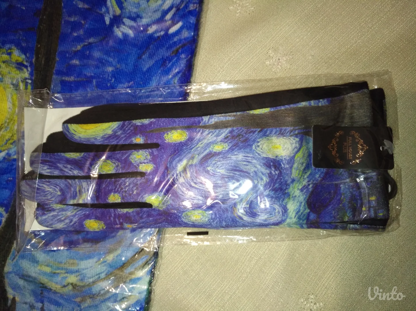 NOVO šal-marama, rukavice Vinsent Van Gogh Starry Night