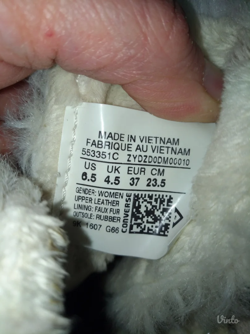 Converse CHUCK TAYLOR ALL STAR duboke patike broj 37