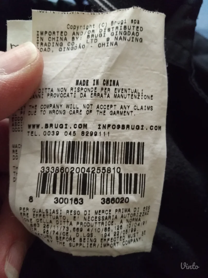 "BRUGI" ski pantalone vel. M