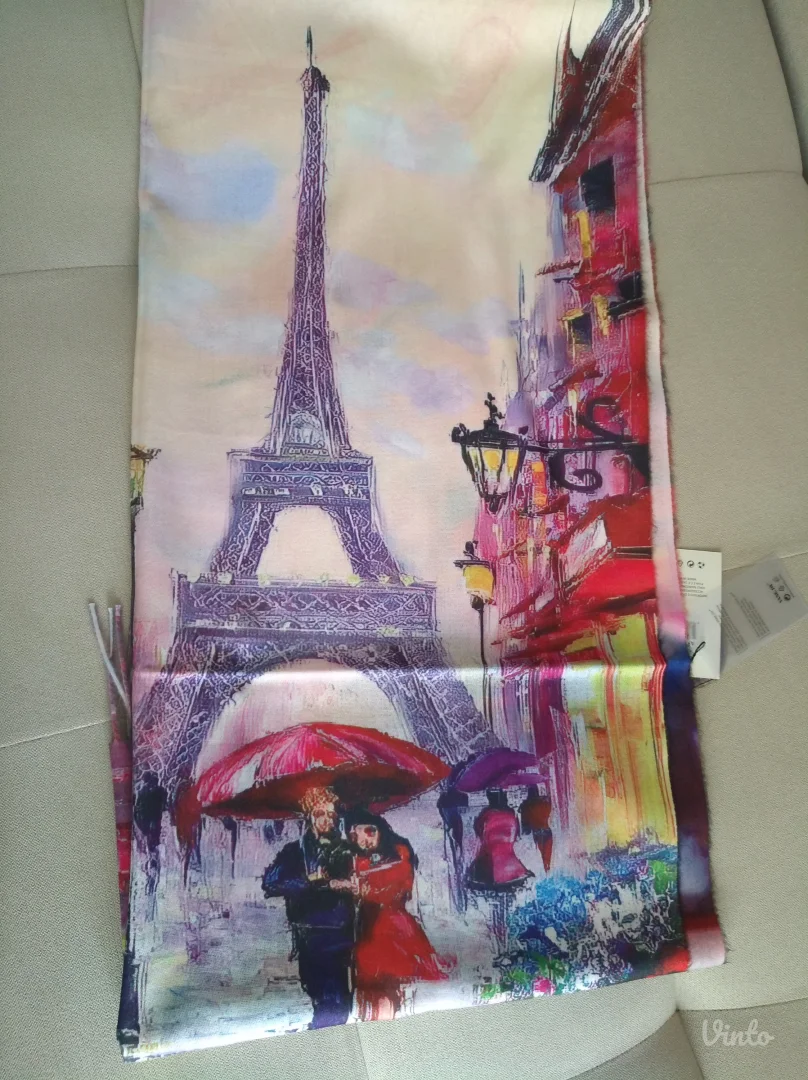 NOVO marama sa dva lica Pariz Ajfelov toranj / balerina