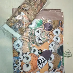 NOVO šal / marama i rukavice Sovice