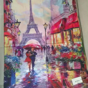 NOVO marama sa dva lica Pariz Ajfelov toranj / balerina