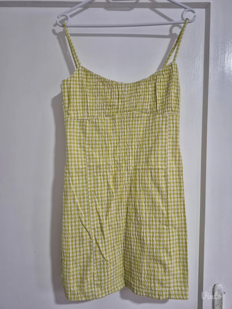 Pull&Bear letnja karirana haljina