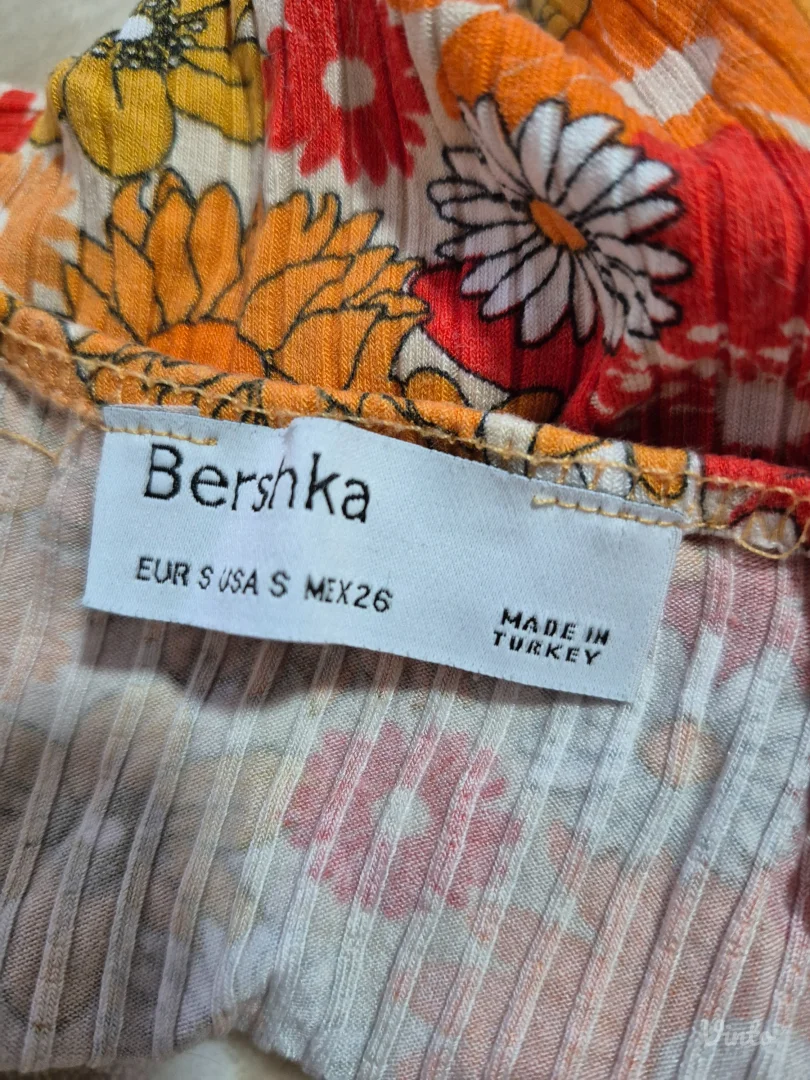 Bershka cvetna haljina