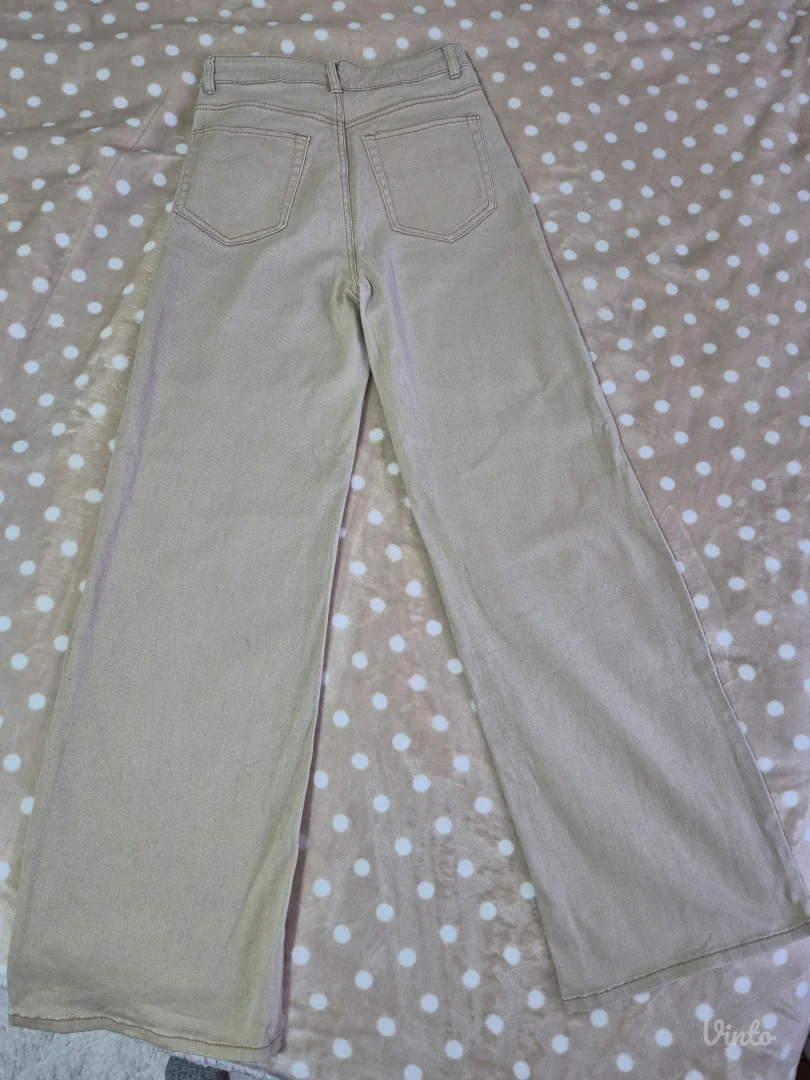 H&M pantalone bež boje