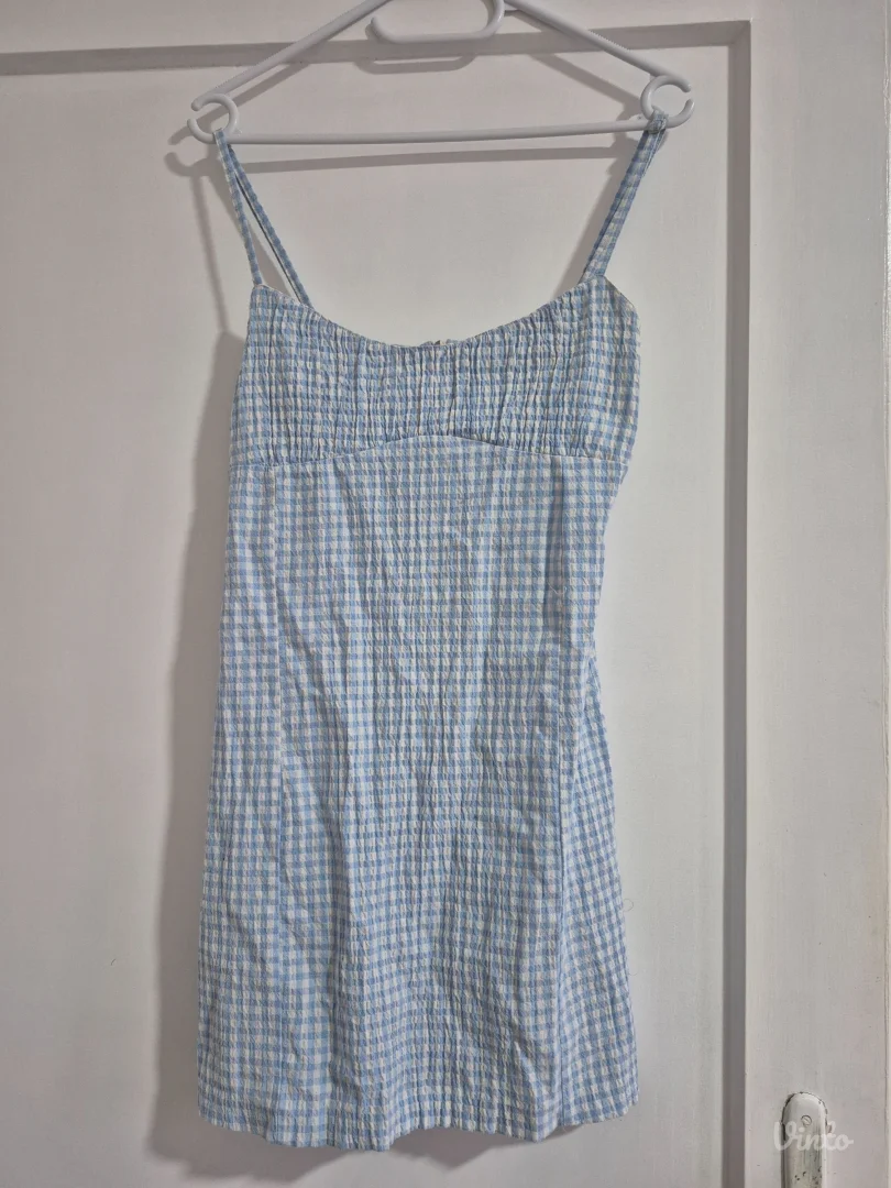 Pull&Bear karirana letnja haljina