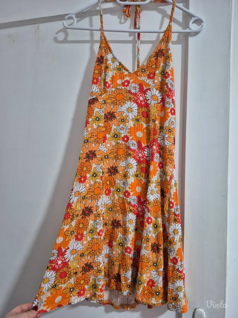 Bershka cvetna haljina