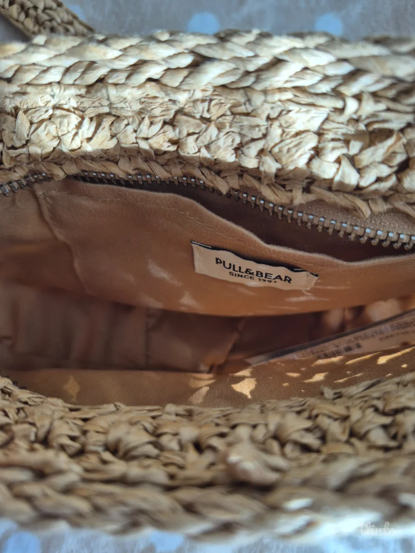 Pull&Bear torbica pletena nekoriscena