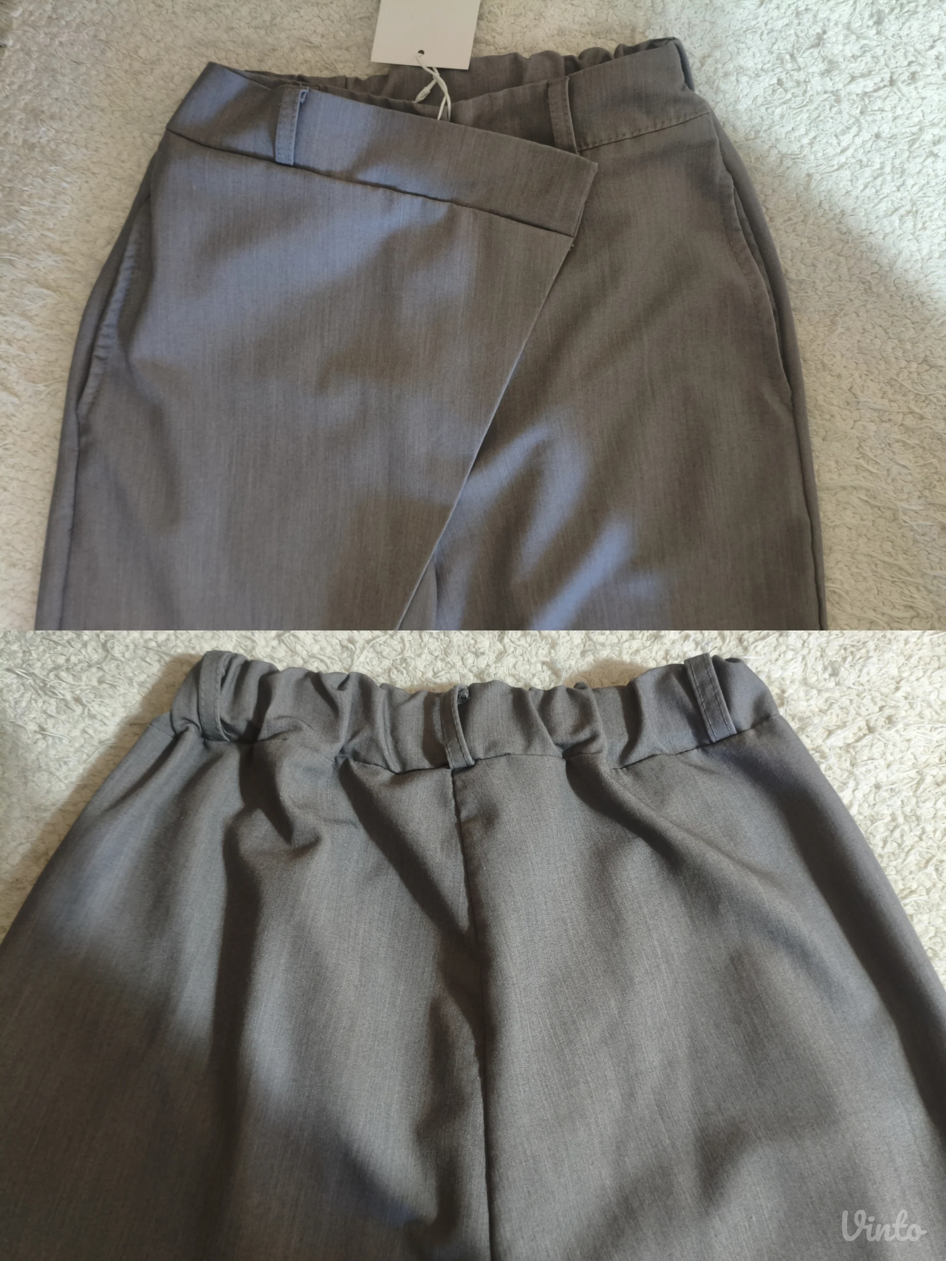 Pantalone na preklop, NOVE, M veličina
