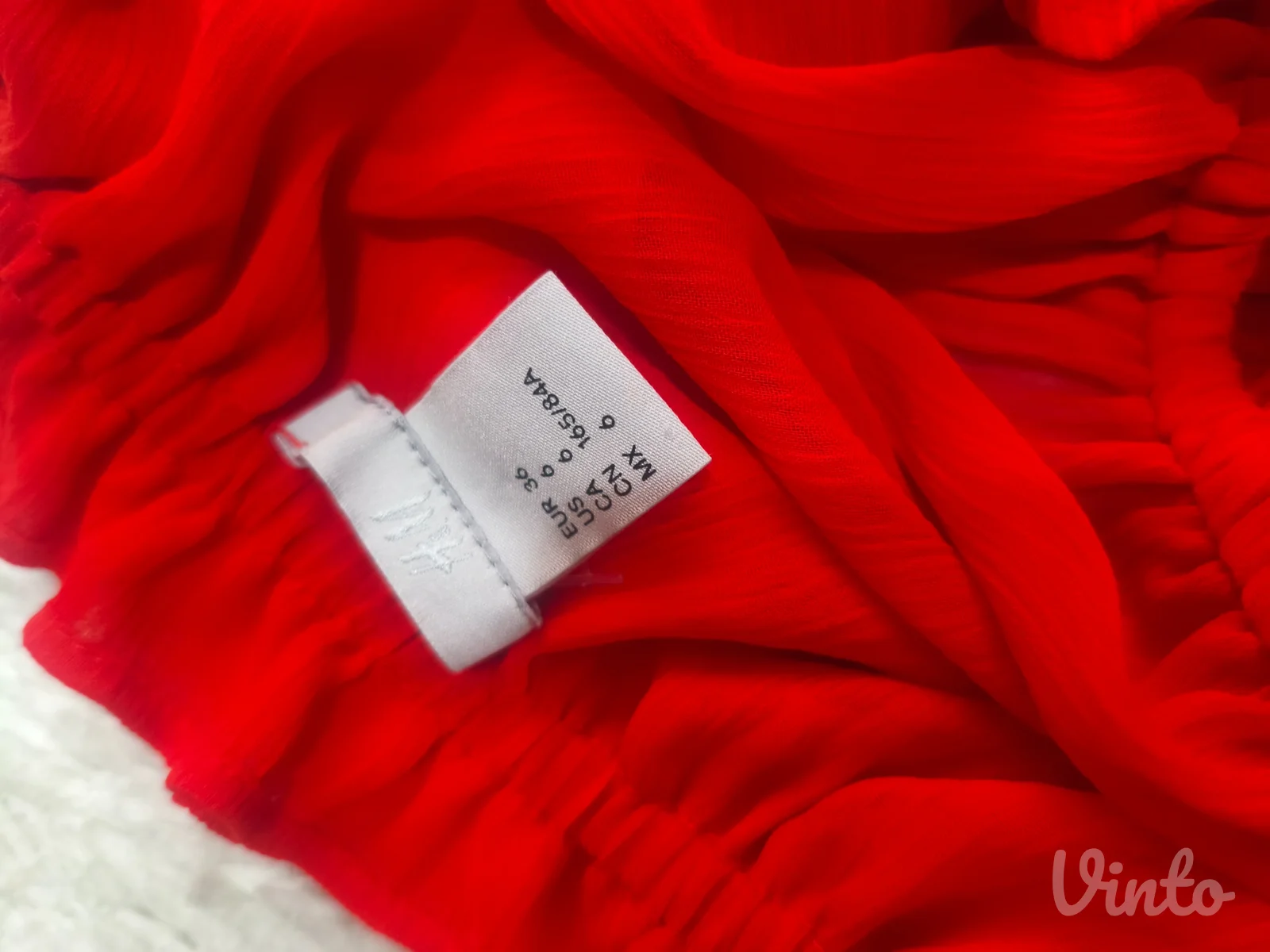 H&M crveni top