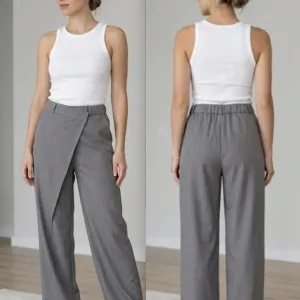Pantalone na preklop, NOVE, M veličina