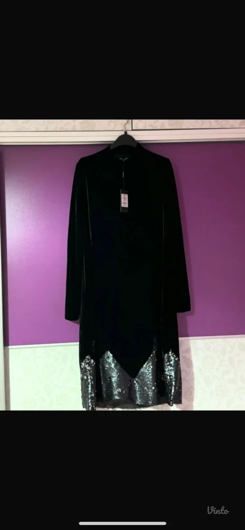 Ballary plišana haljina