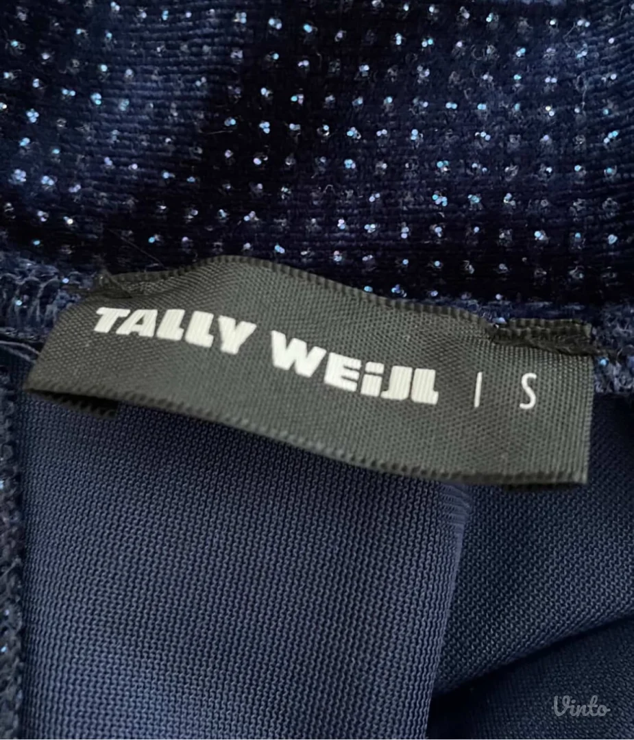 Teget svetlucava haljina