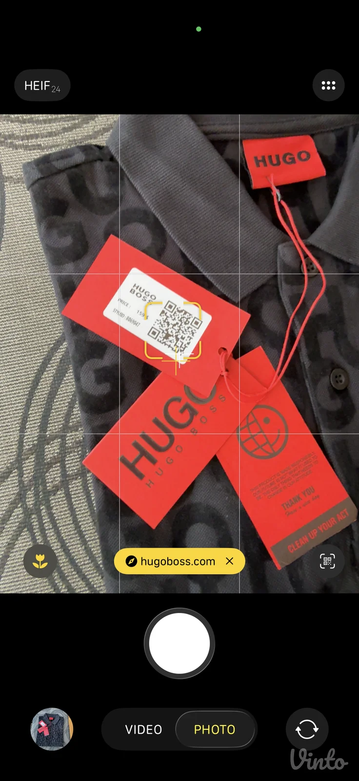 Muška Hugo Boss majica sa kragnom