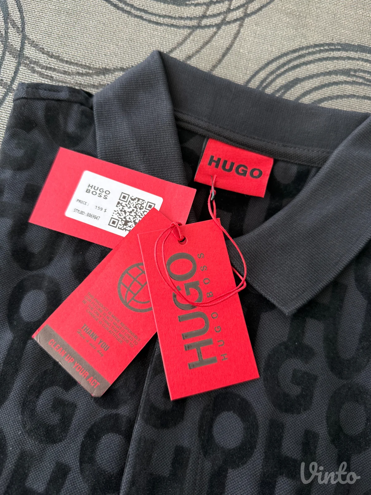 Muška Hugo Boss majica sa kragnom