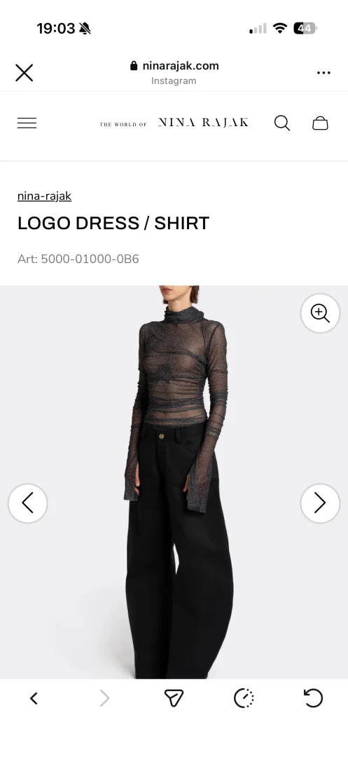 Nina Rajak - haljina sa postavom