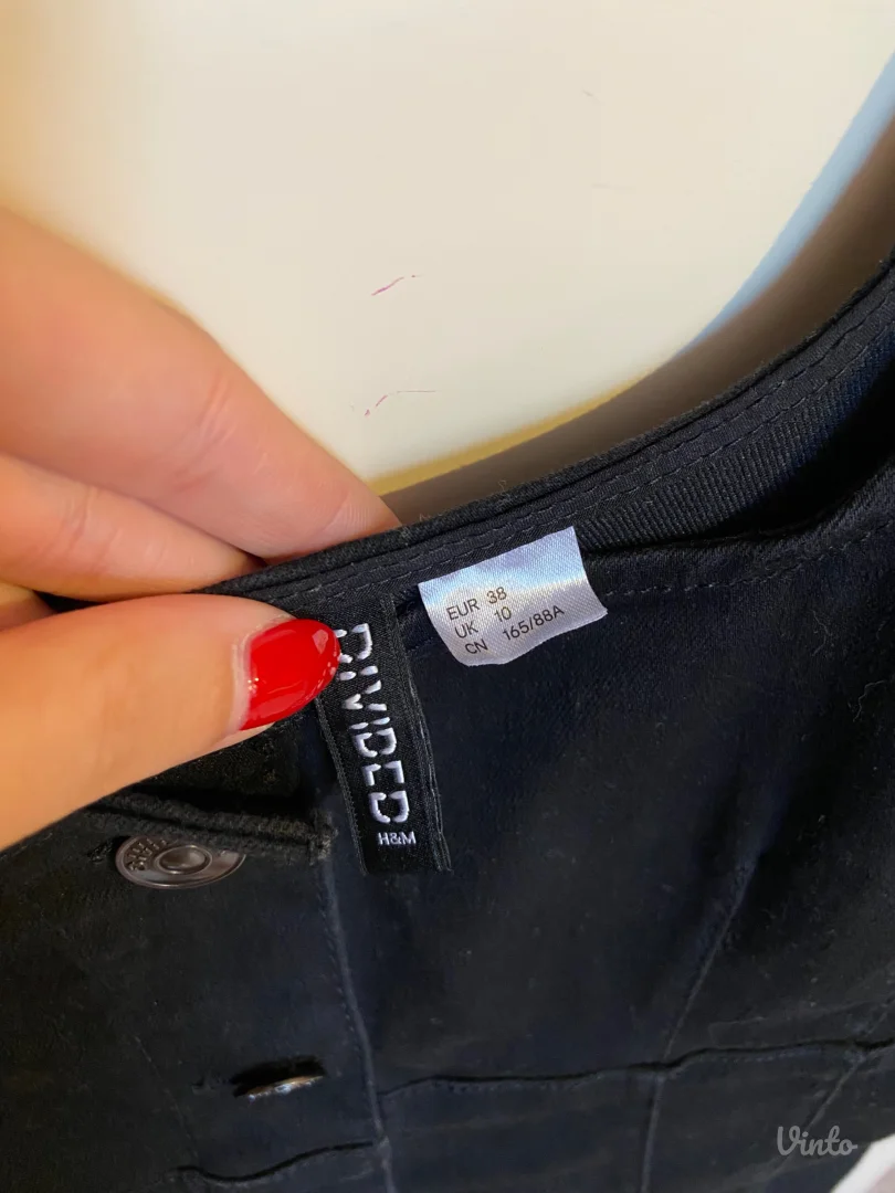 H&M uska haljina veličina 38 (s/m)