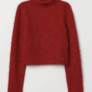 H&M crop crveni džemper - L