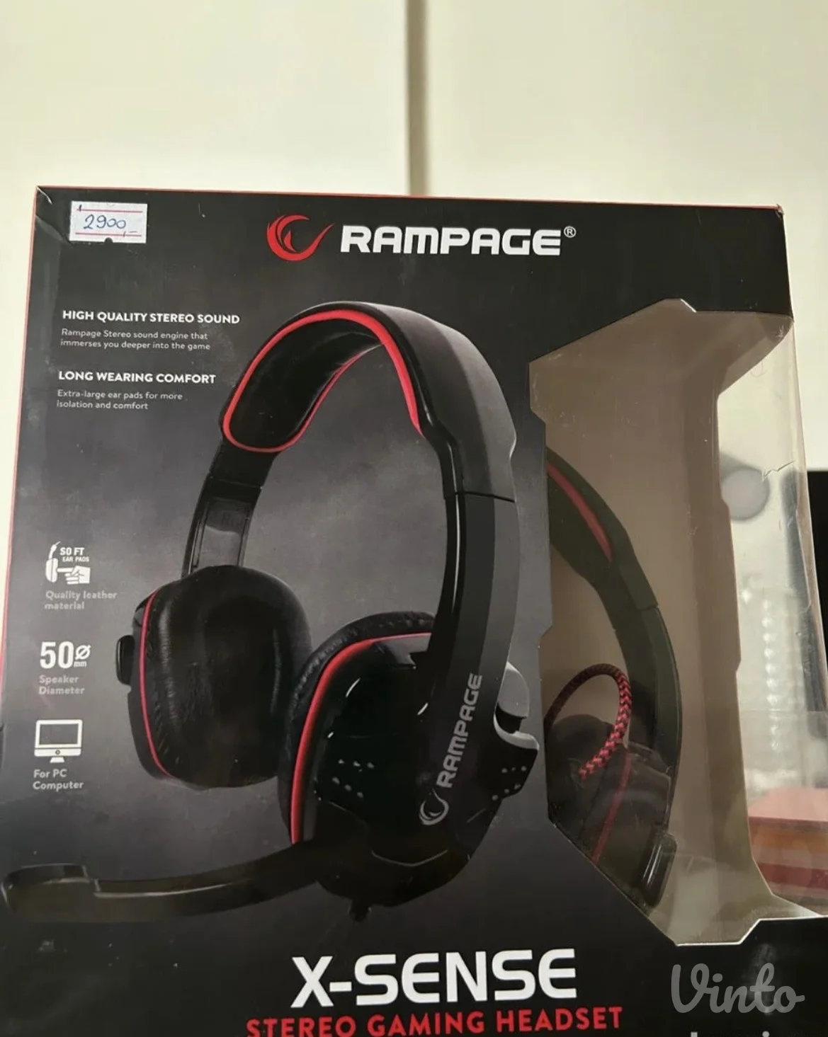 Rampage X- SENSE STEREO GAMING HEADSET