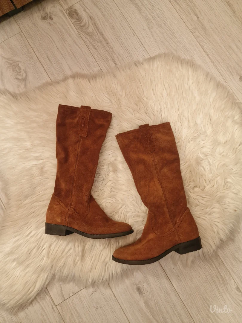 Tamaris kožne čizme