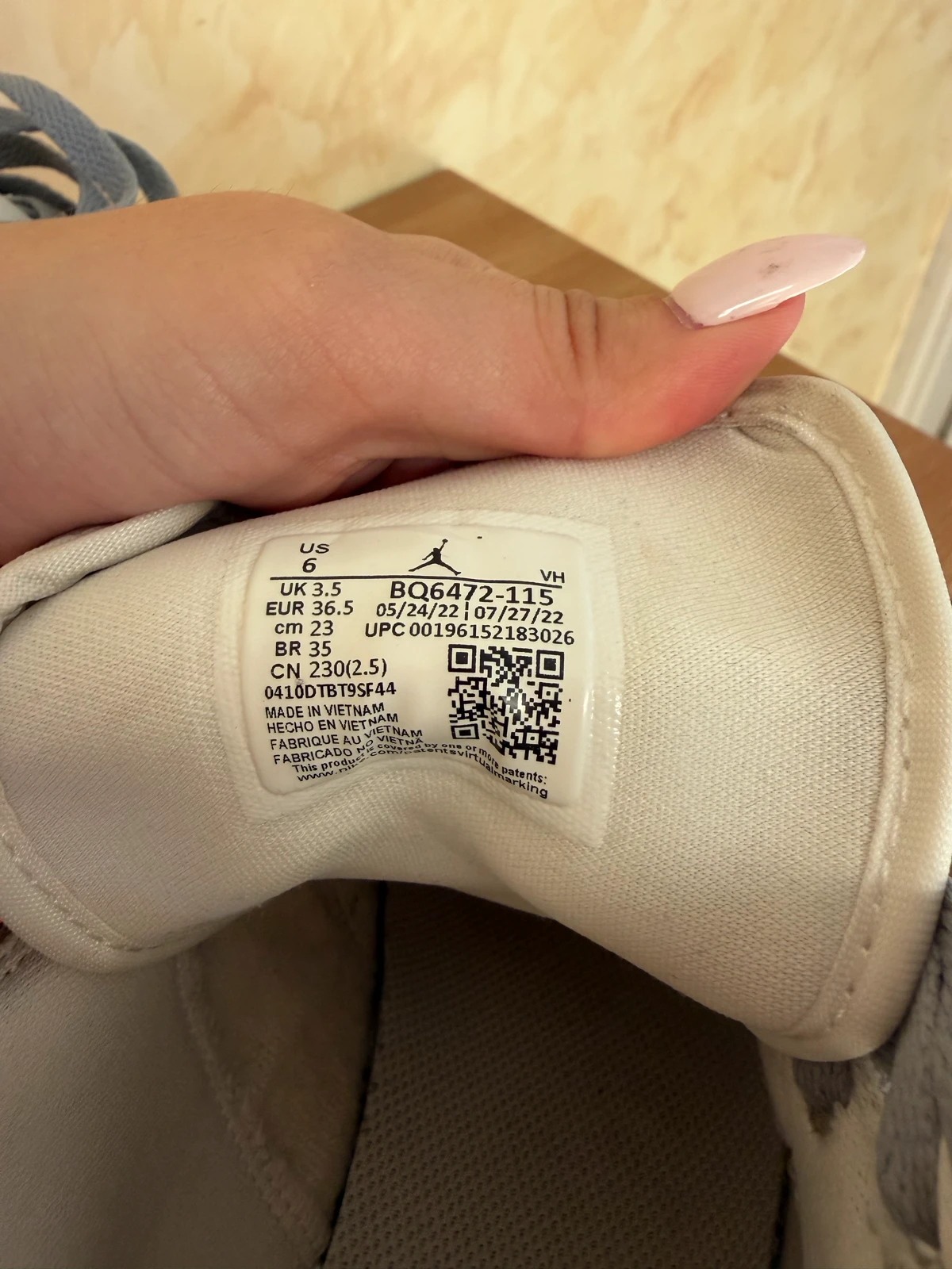 Nike Jordan patike broj 36.5