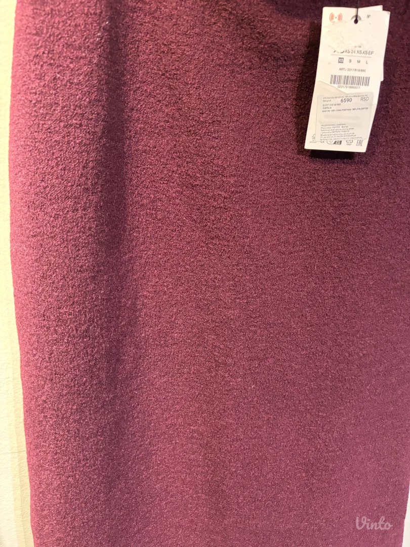 Zara suknja 100% vuna