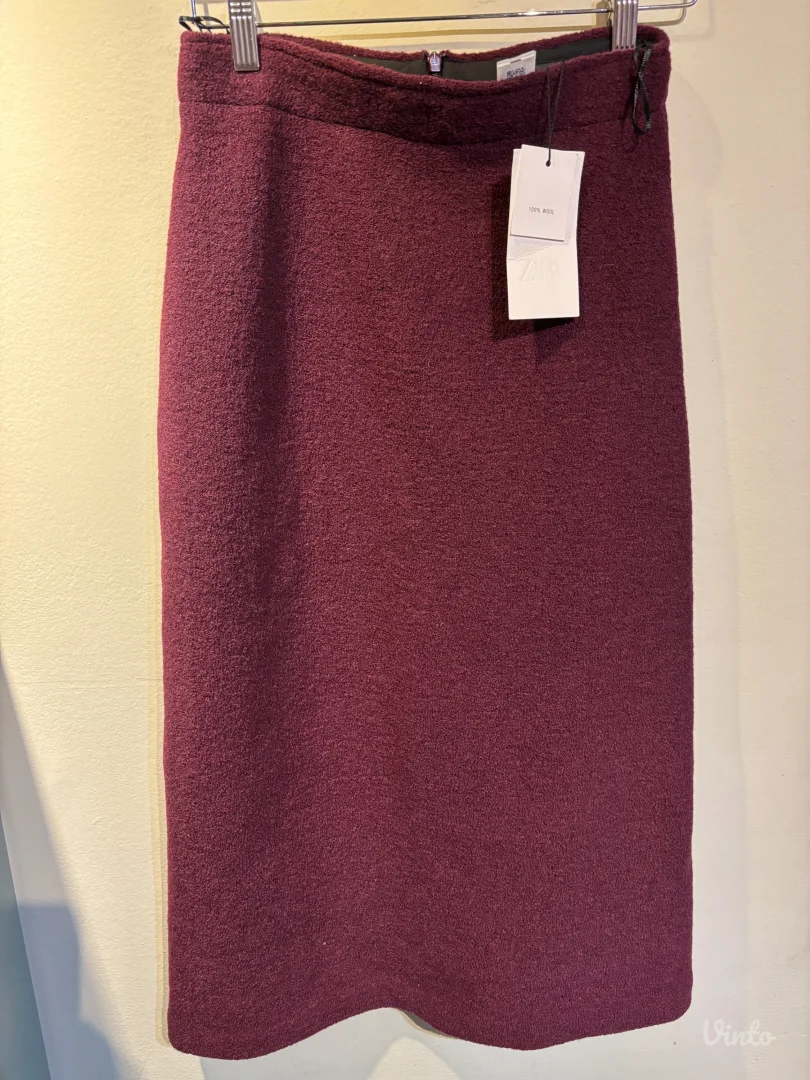 Zara suknja 100% vuna