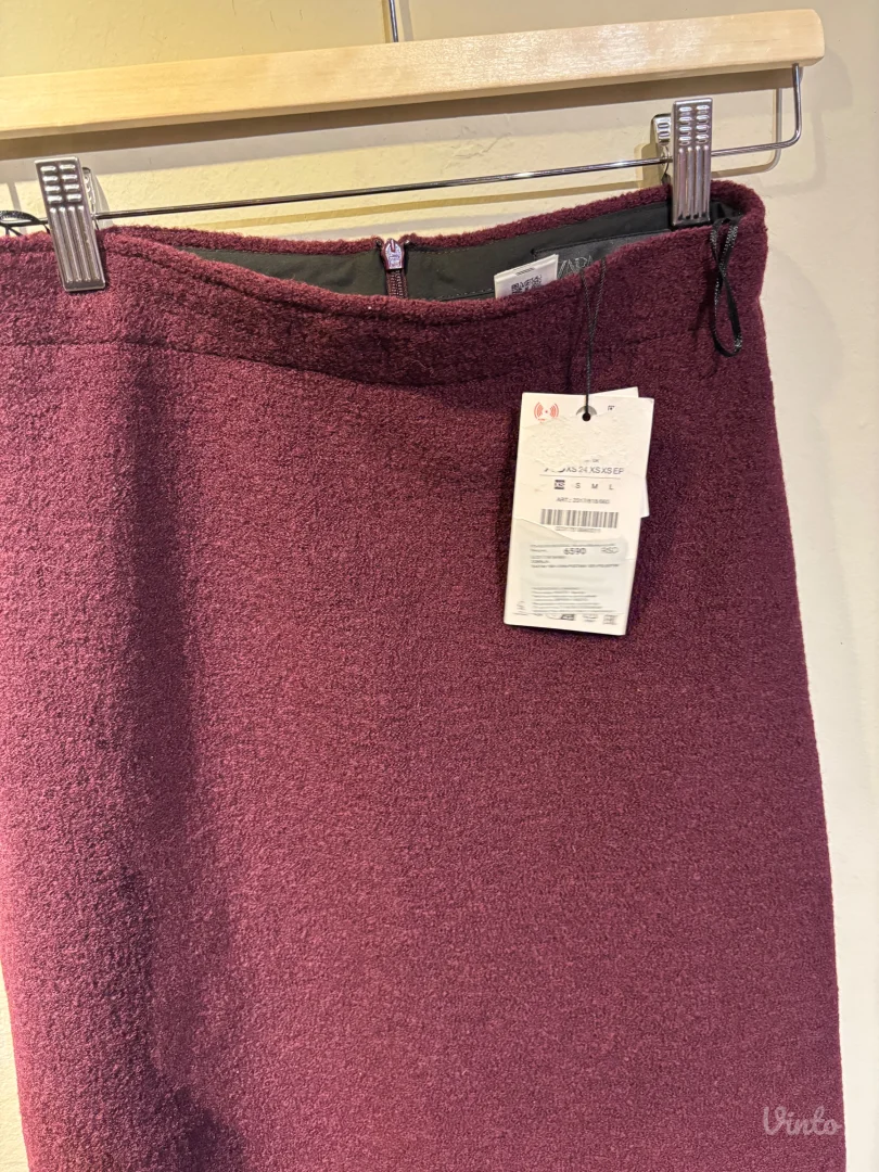 Zara suknja 100% vuna