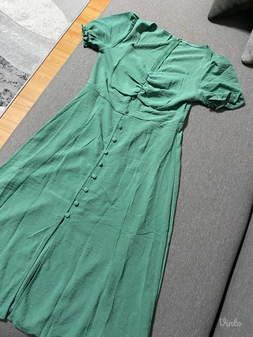 Zelena letnja haljinica