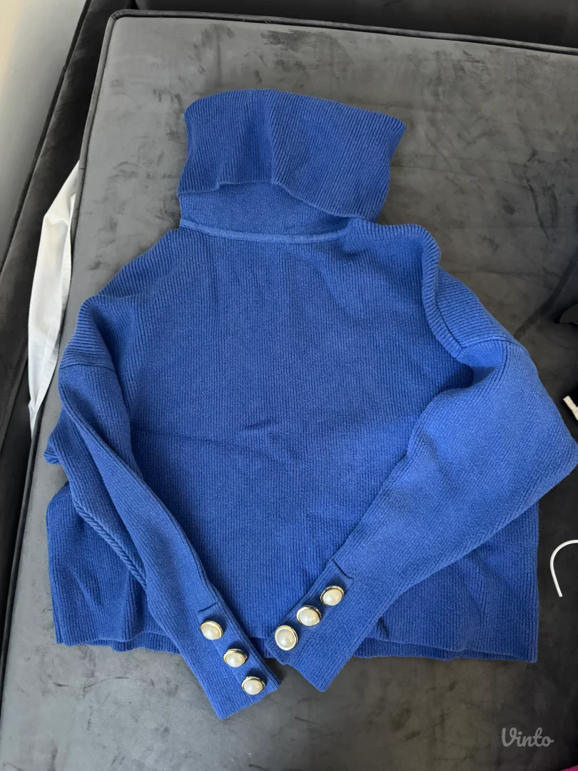 Plavi dzemper butik S/M