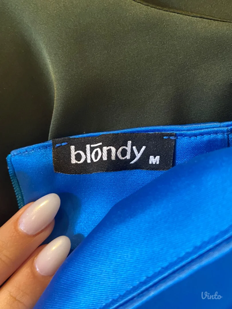 Blondy satenska haljina