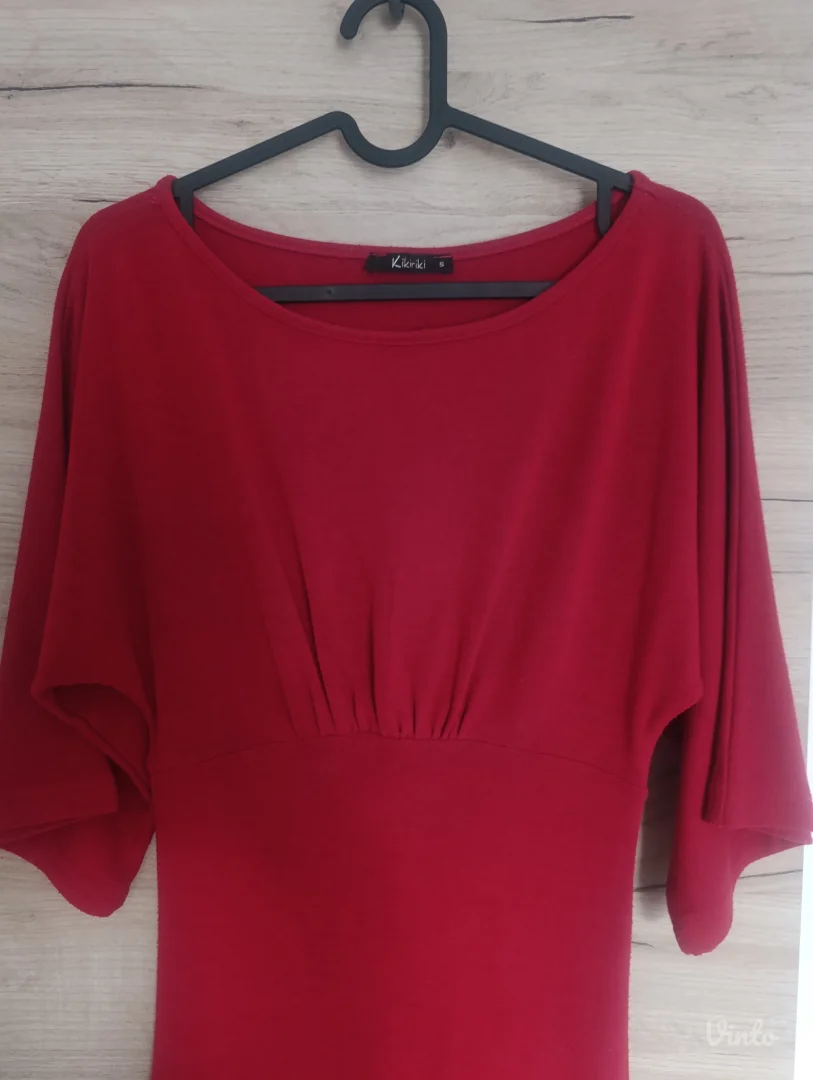 Haljina trikotaza midi uska