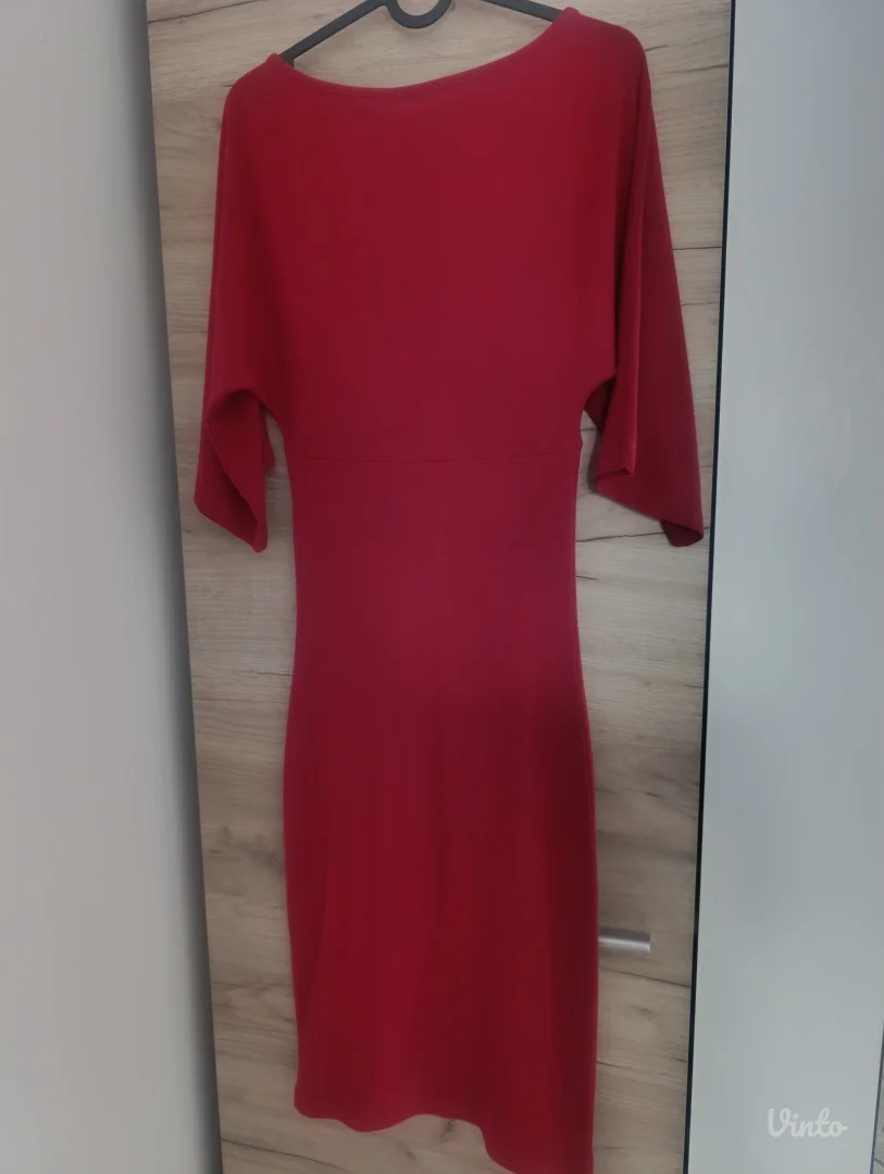 Haljina trikotaza midi uska