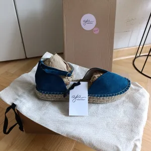 Aja handcraft kozne espadrile