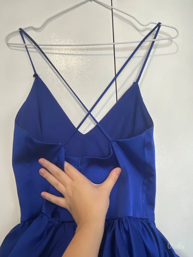 Kraljevsko plava haljina