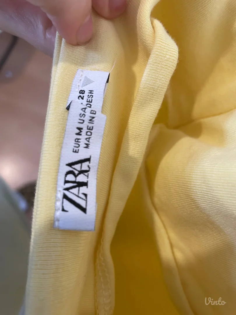 Zara žuta haljinica