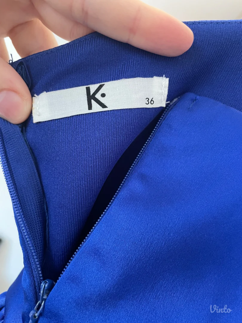 Kraljevsko plava haljina