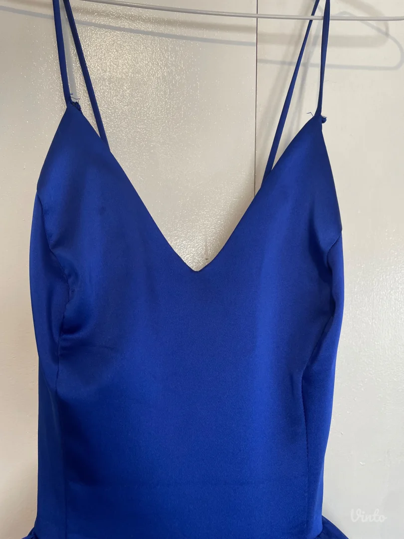 Kraljevsko plava haljina