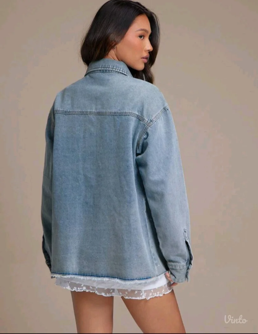 Teksas jakna sa cirkonima