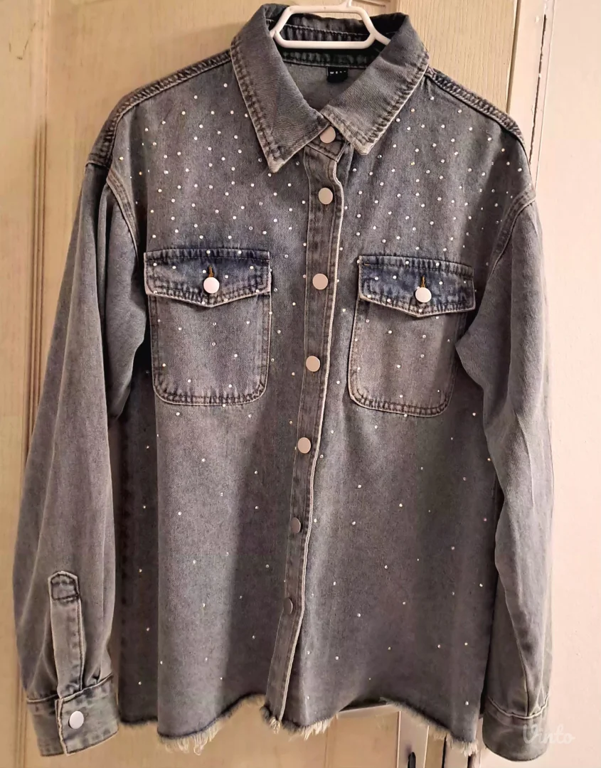 Teksas jakna sa cirkonima