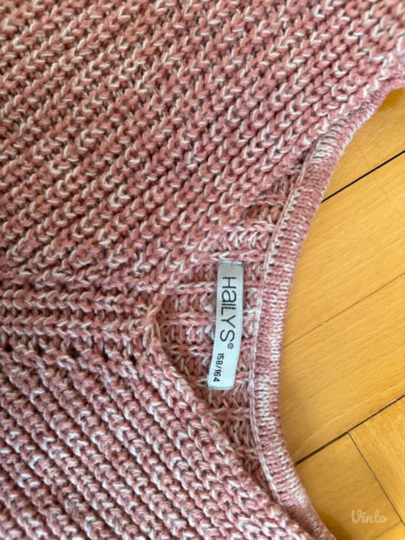 Pleten roze džemperić