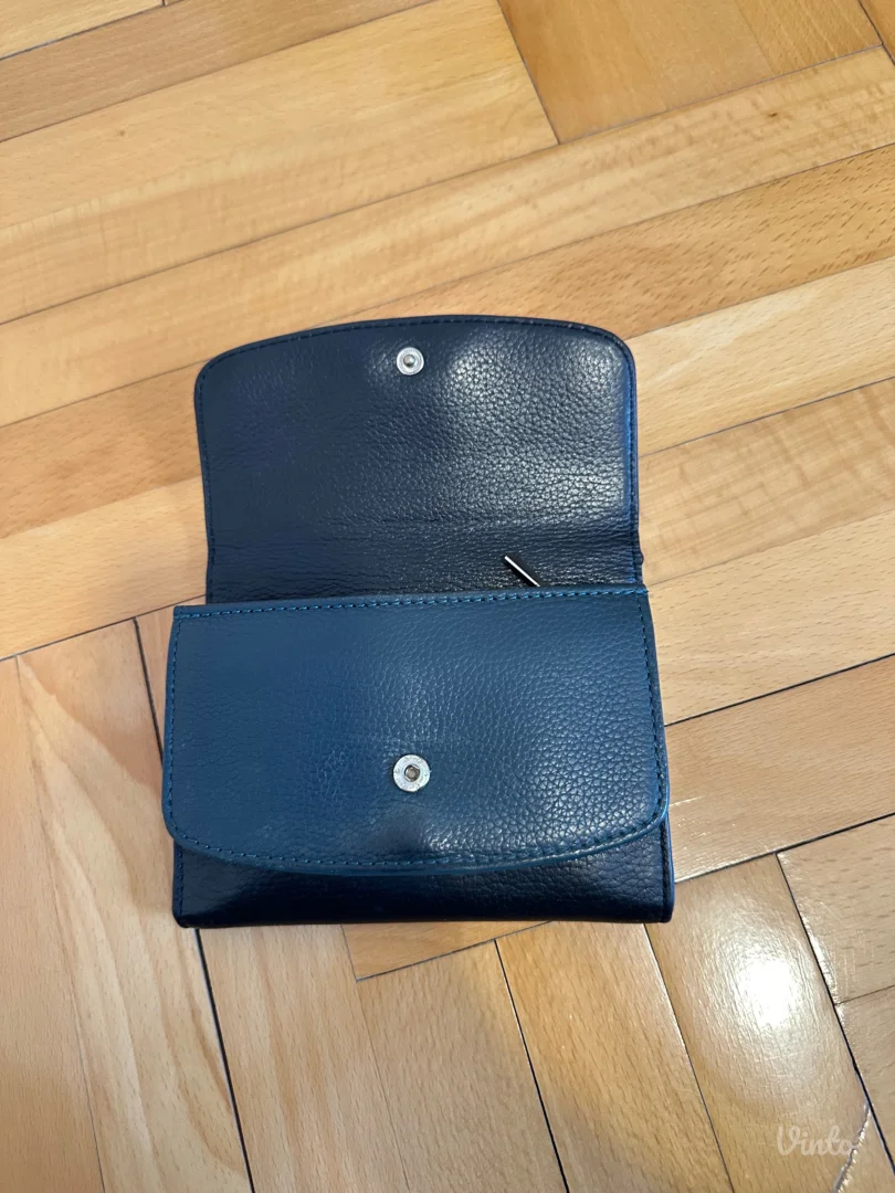 Crno zeleni novčanik