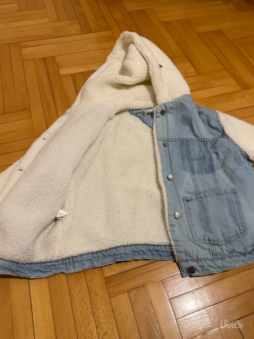 Teksas- plišana jakna