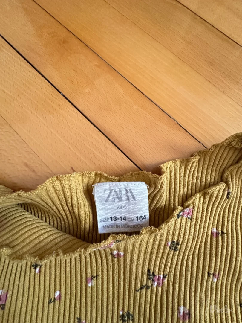 Zara majica na duge rukave