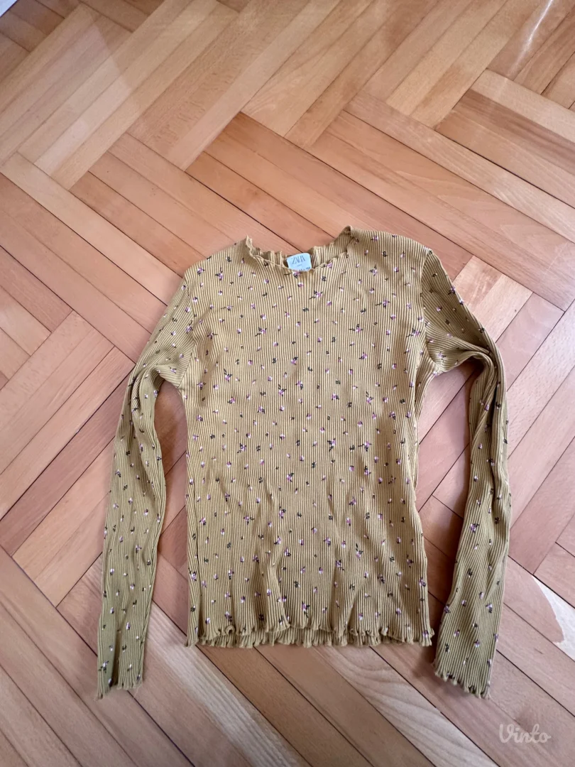 Zara majica na duge rukave