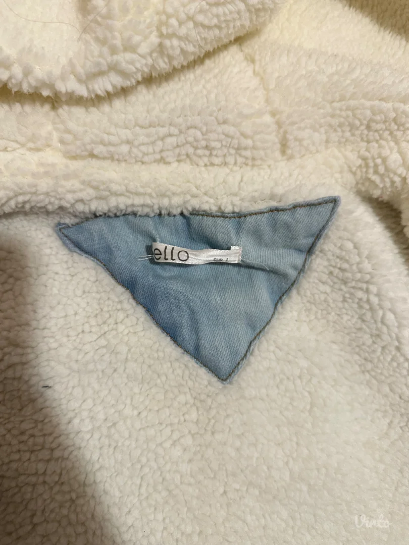 Teksas- plišana jakna