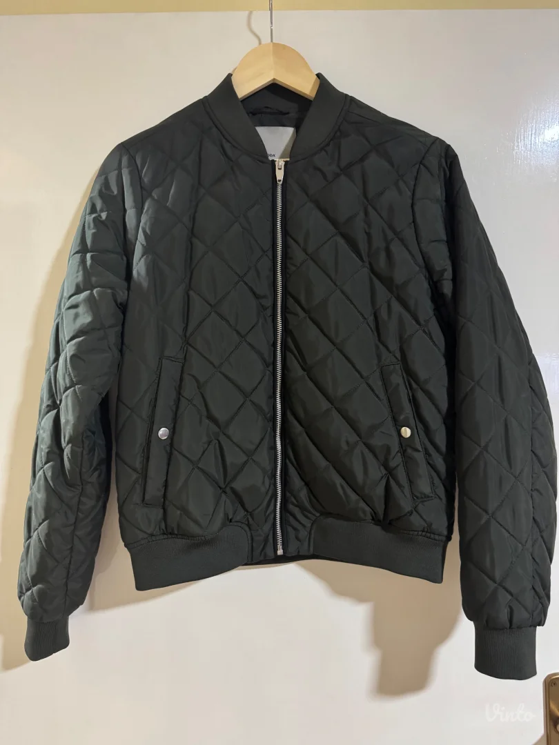 Bomber zelena ženska jakna M