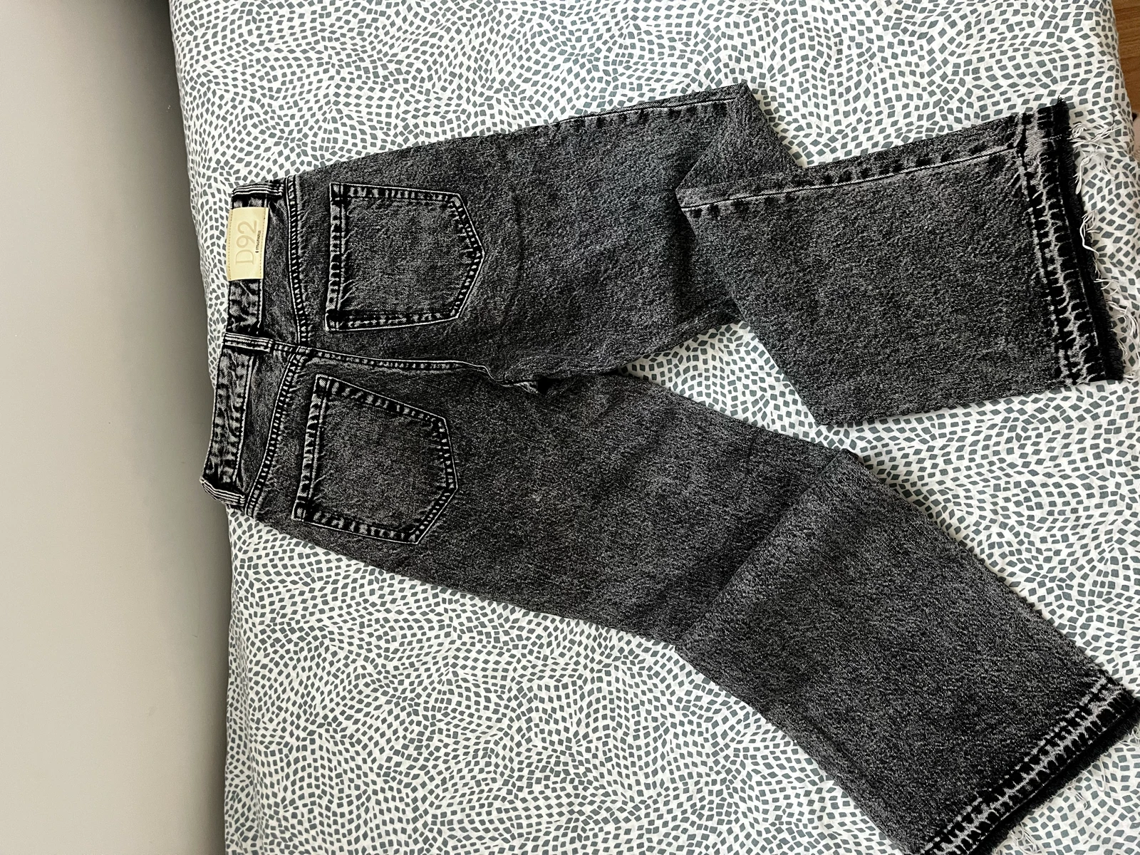 Stradivarius D92 Wide leg farmerke